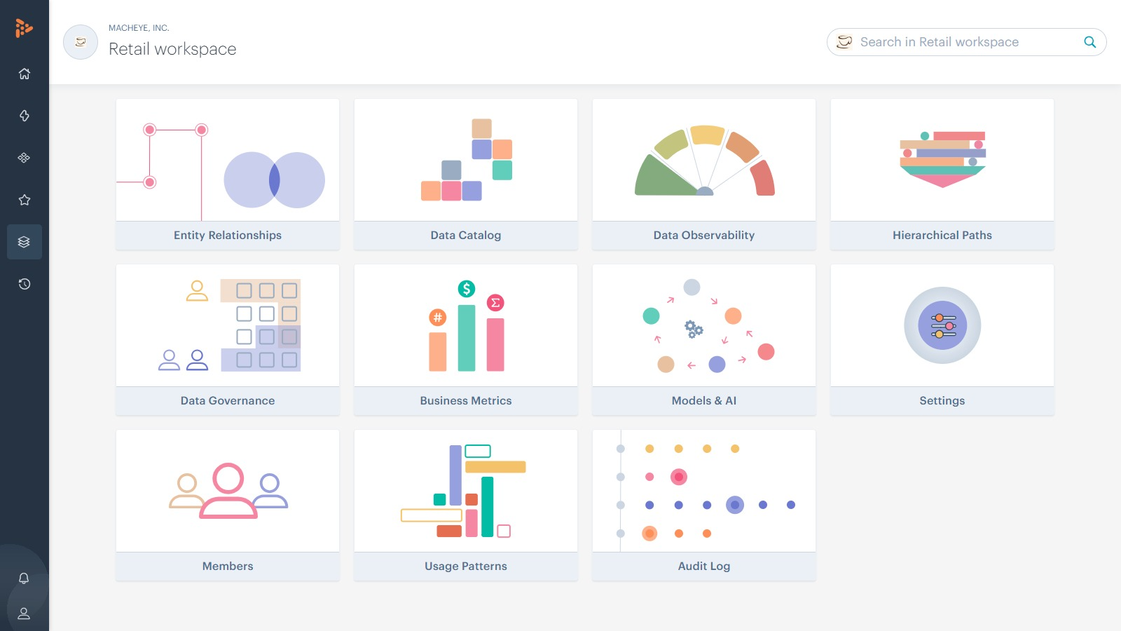 Mach Eye automated data catalog prepares data for analytics