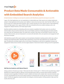 Embedded search to product engagement